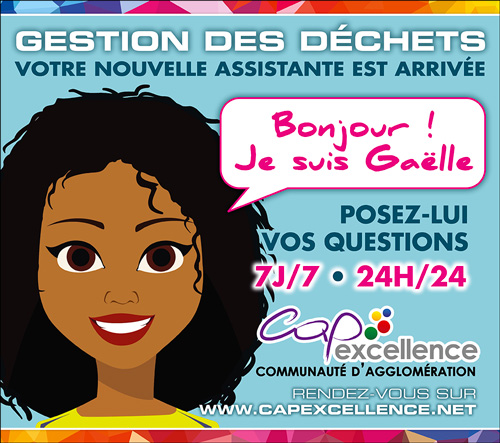 Découvrez Gaëlle, votre nouvelle assistante qui répondra à toutes vos questions à partir du module situé en bas à droite de l'écran.